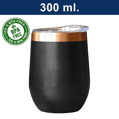 Mug Térmico Acero Inoxidable Encobrizado 1