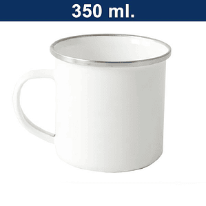 Tazón Enlozado Blanco 350 ml