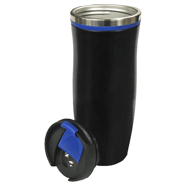 Mug Térmico Acero inoxidable Negro 450 ML 2
