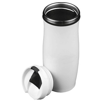 Mug Térmico Acero inoxidable Blanco 450 ml 5