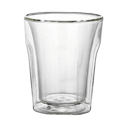 Set de 2 vasos de vidrio doble pared 230 ml 2