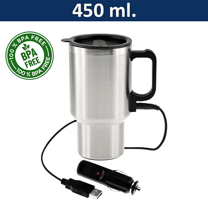 Mug Térmico Calentador para Automóvil 450 ml 1