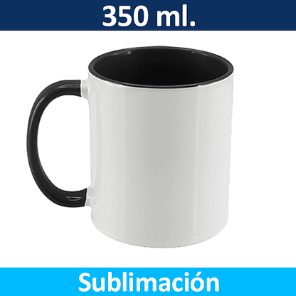 Tazón Sublimación Bicolor  2
