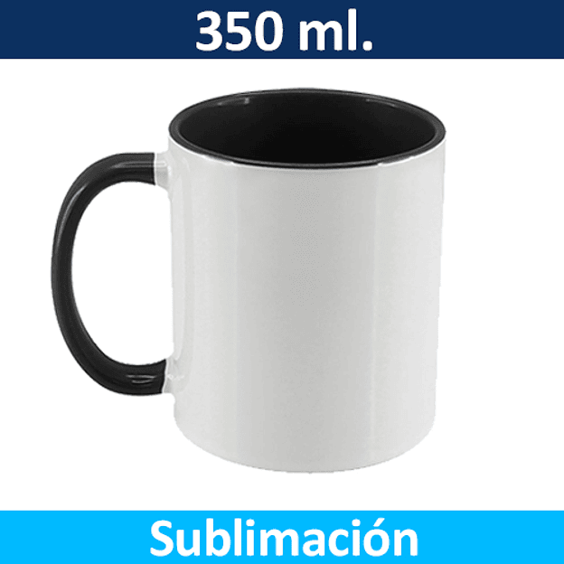 Tazón Sublimación Bicolor  2