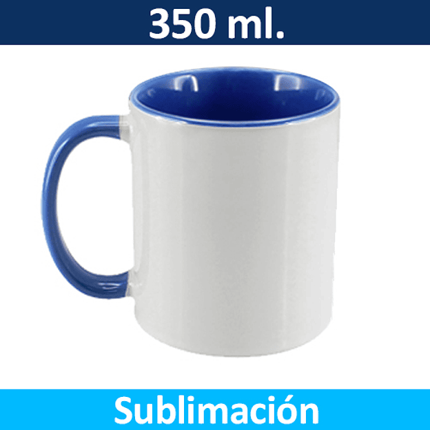 Tazón Sublimación Bicolor  3