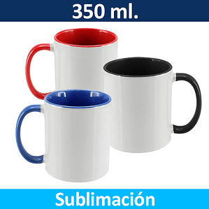 Tazón Sublimación Bicolor 