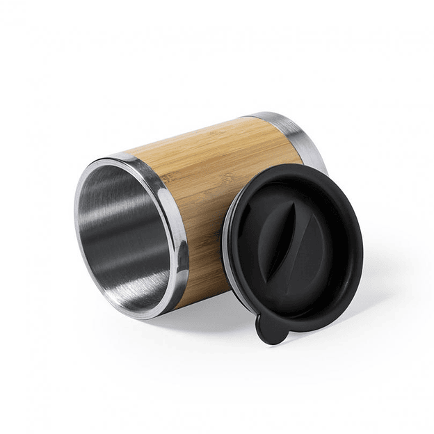 Tazón Bamboo Acero Inoxidable 350 ml 2
