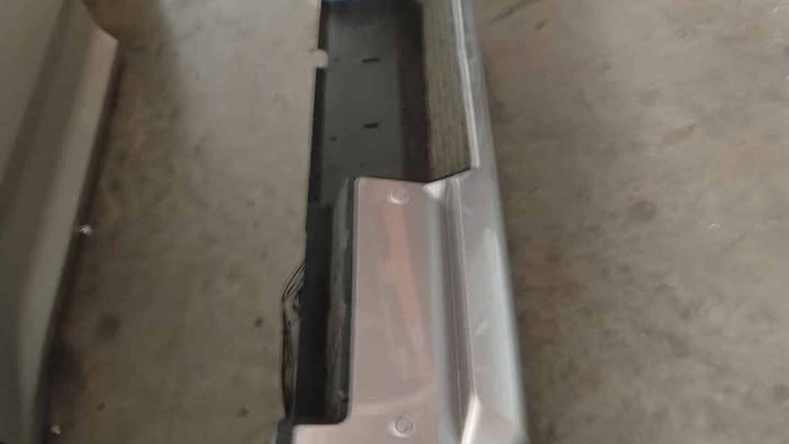 Parachoque trasero Mitsubishi L200 2025 2