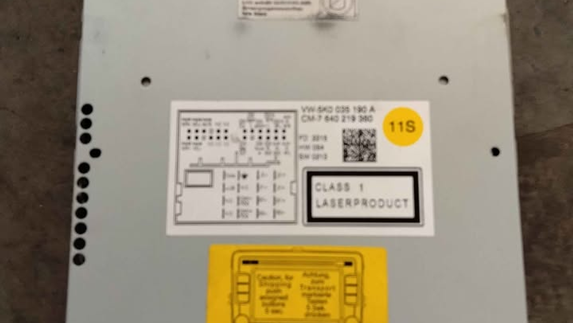 Radio. Volkswagen Amarok 2018 2