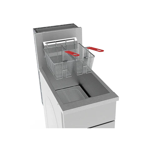 FREIDORA GAS MAIGAS 2 CANASTILLOS 18LTS