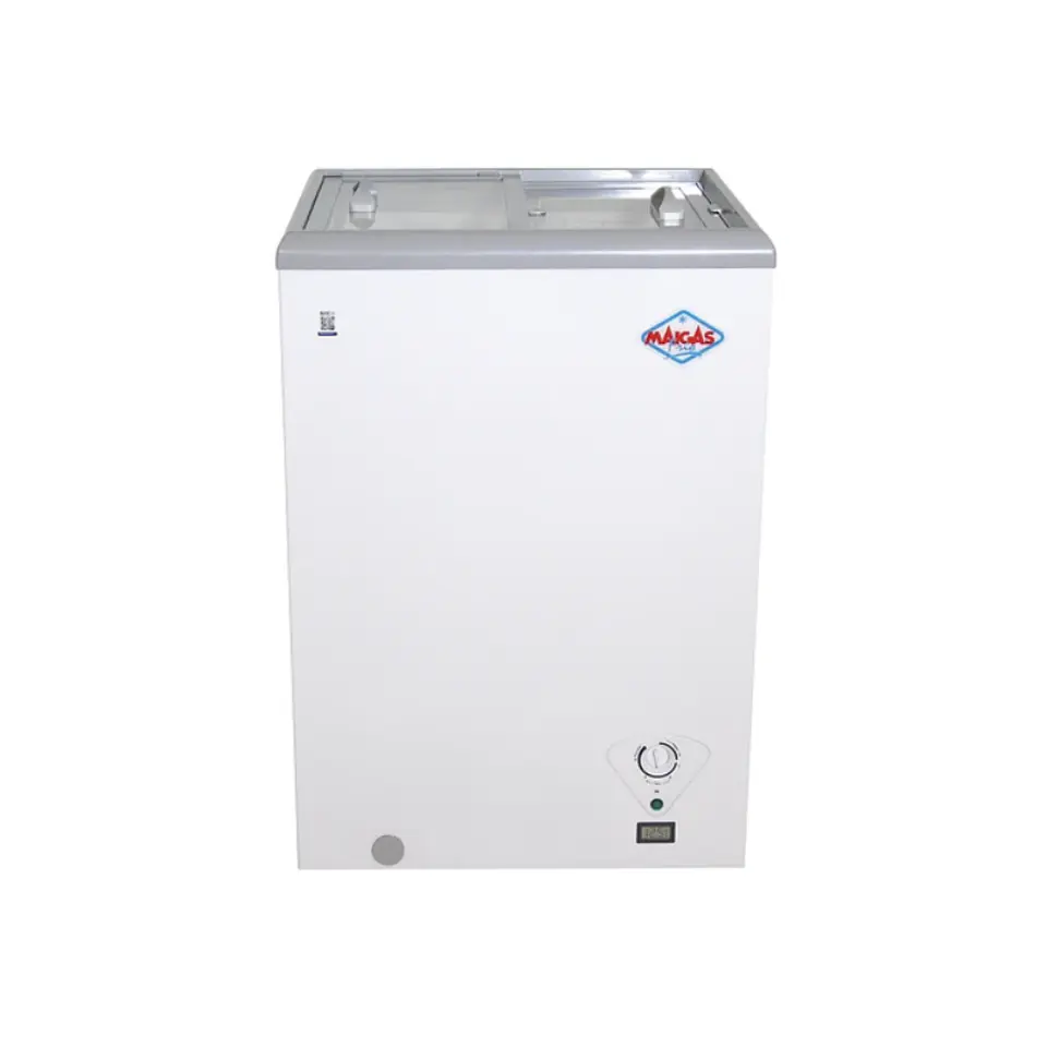CONGELADOR 100LTS MAIGAS TAPA VIDRIO 3