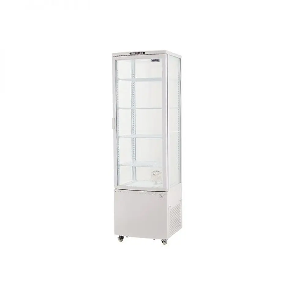 VITRINA PASTELERA VERTICAL 235LTS VENTUS BLANCA 2