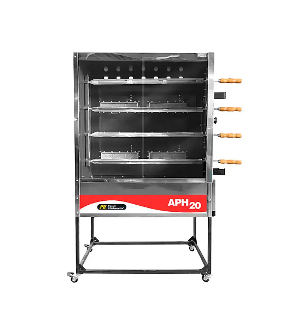 ASADOR DE POLLO A GAS KITCHENETTE 4 ESPADAS (16 POLLOS) 2