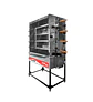 ASADOR DE POLLO A GAS KITCHENETTE 4 ESPADAS (16 POLLOS) - Miniatura 4