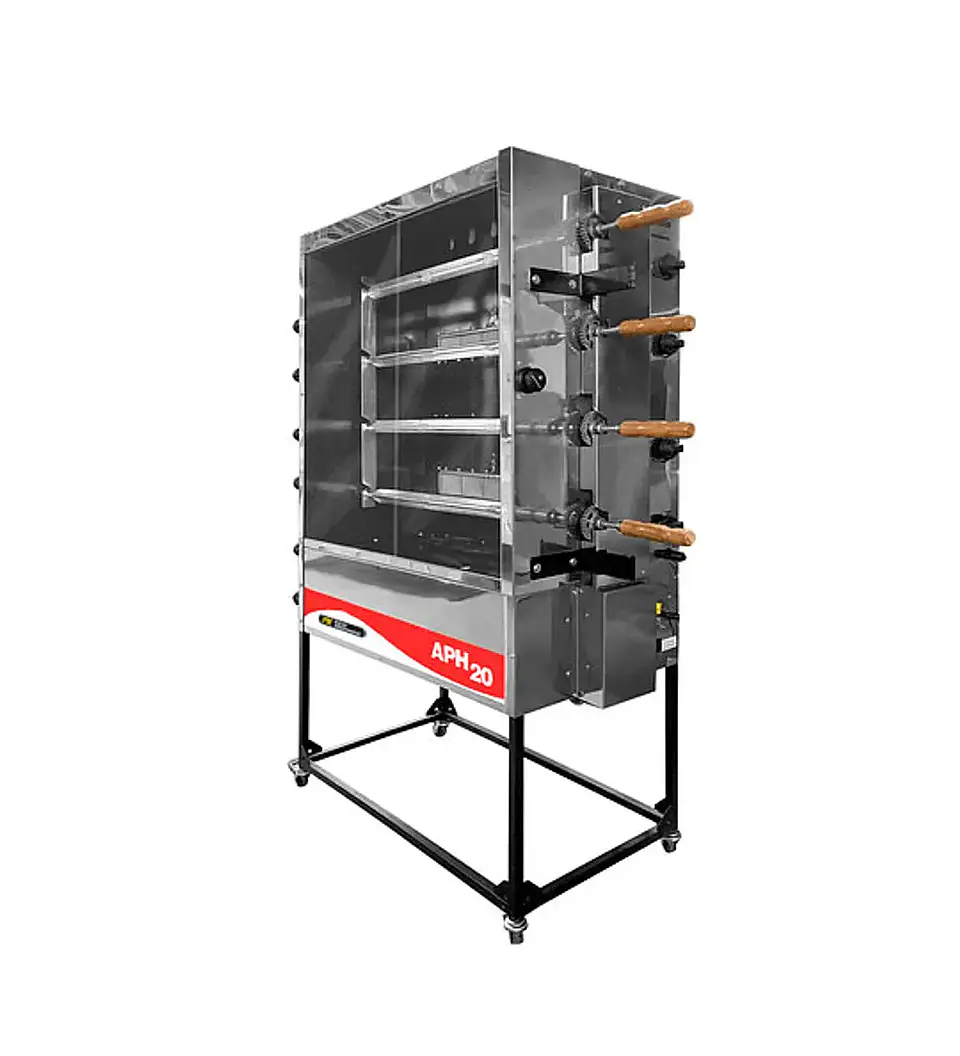 ASADOR DE POLLO A GAS KITCHENETTE 4 ESPADAS (16 POLLOS) 4