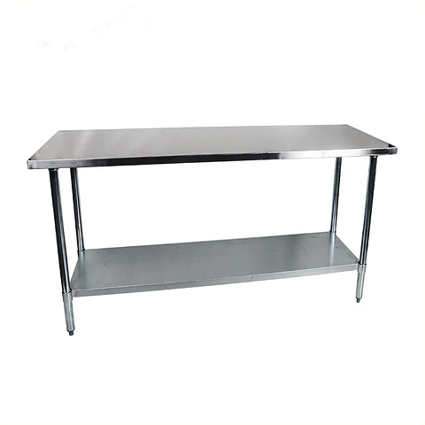 MESÓN ACERO INOX. CENTRAL 120X60X90CM