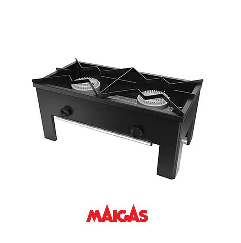 ANAFE MAIGAS 2 PLATOS BAJO 43X43CM