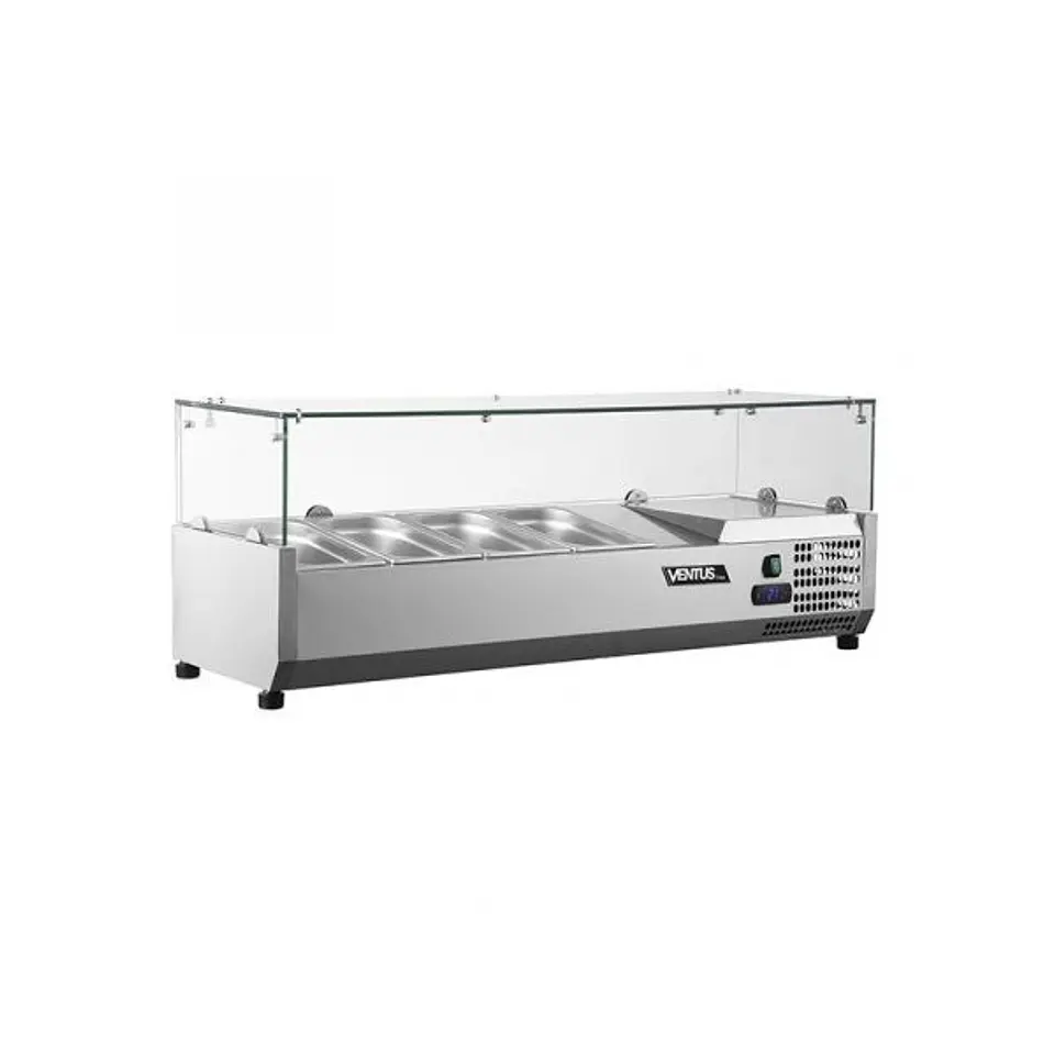 SALAD BAR SOBREMESA VENTUS 4 DEPOSITOS 1