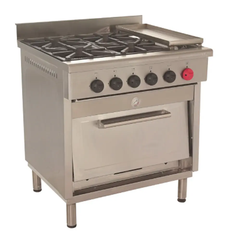 COCINA MAIGAS 4 PLATOS CON PLANCHA CHURRASQUERA 2