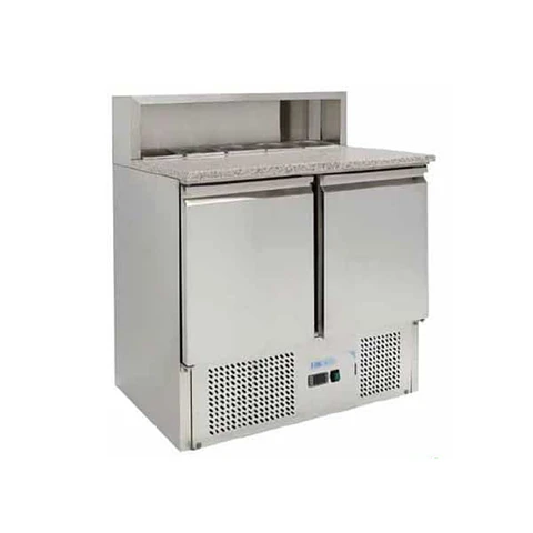 MESÓN TRABAJO REFRIGERADO MÁRMOL 5DEP SALADETTE 2 PUERTAS