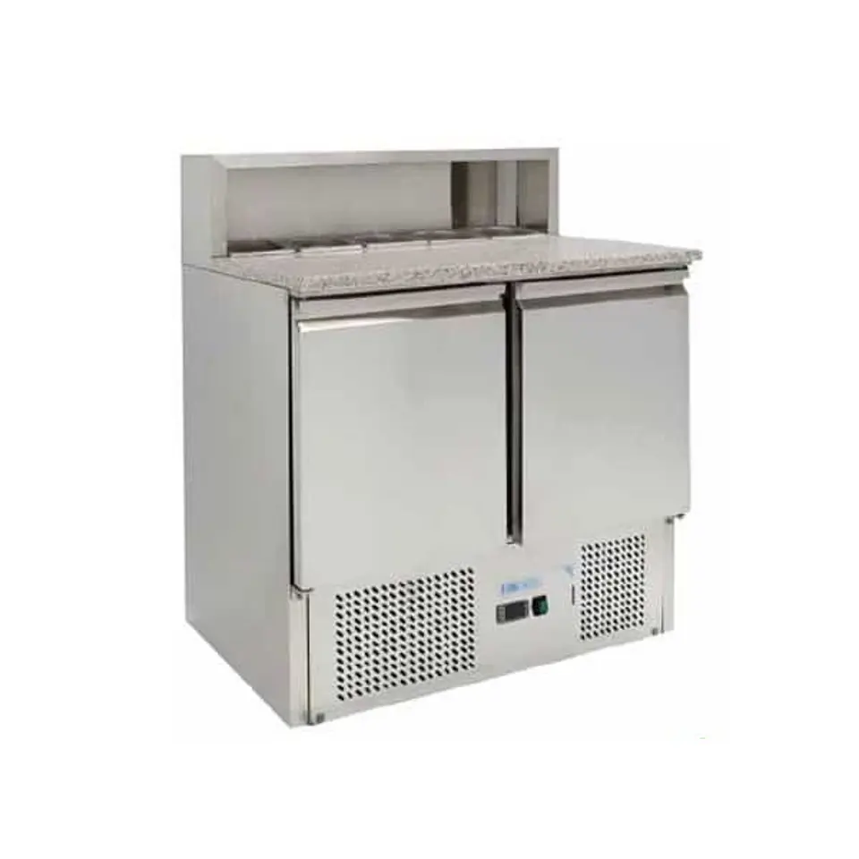 MESÓN TRABAJO REFRIGERADO MÁRMOL 5DEP SALADETTE 2 PUERTAS 1
