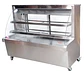 VITRINA REFRIGERADA 1,5M CURVA COUSIÑO ACERO INOX. - Miniatura 2