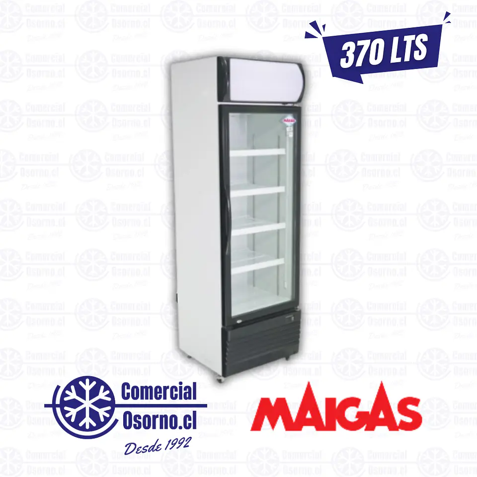 VISICOOLER MAIGAS 370LTS (AIRE FORZADO) 1