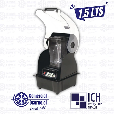 LICUADORA CON CAPOTA JTC BPA FREE 1.5LT (ESTILO STARBUCKS)