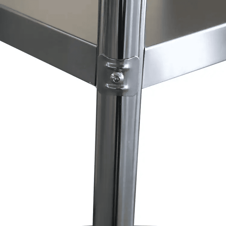 ESTANTERÍA ACERO INOX. LISA 120X50X155CM ITA 2