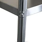ESTANTERÍA ACERO INOX. LISA 100X50X155CM ITA - Miniatura 2