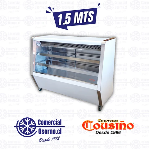 VITRINA REFRIGERADA 1,5M RECTA COUSIÑO
