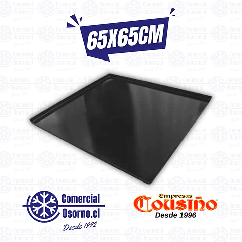 BANDEJA ENLOZADA LISA 65X65CM COUSIÑO