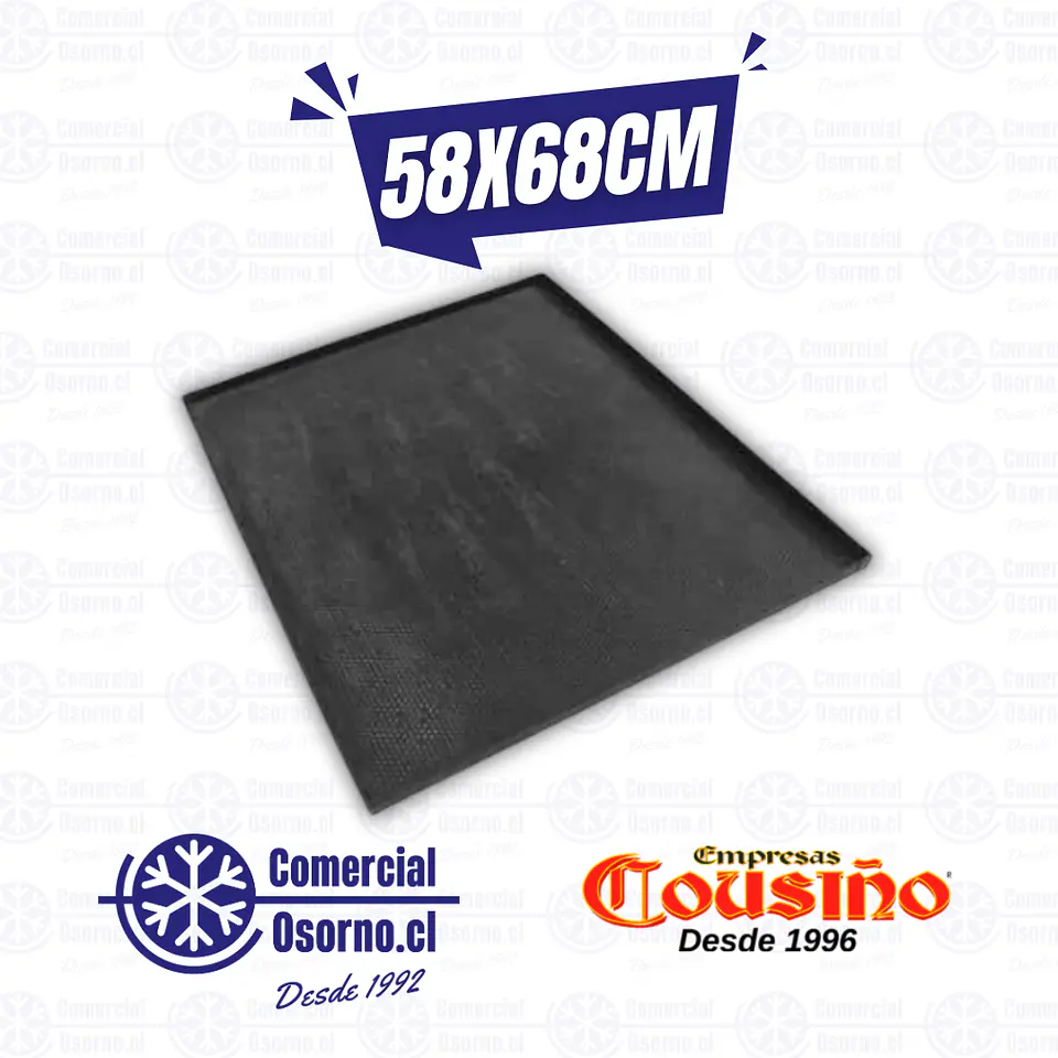BANDEJA ENLOZADA PERFORADA 58X68CM COUSIÑO (HORNO TURBO) 1
