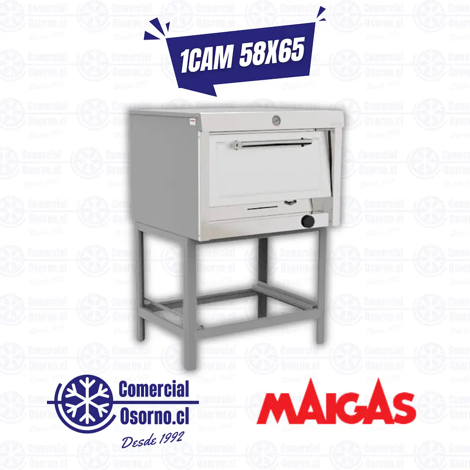 HORNO MAIGAS 1 CÁMARA 58X65CM 1