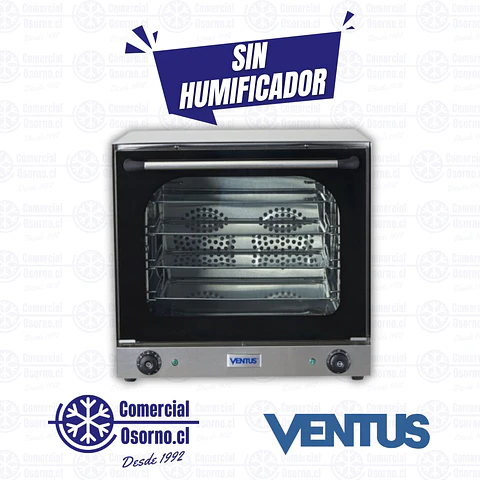 HORNO SIN HUMIFICADOR ELÉCTRICO VENTUS VHC-1A