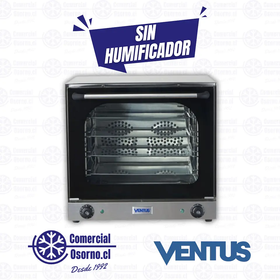 HORNO SIN HUMIFICADOR ELÉCTRICO VENTUS VHC-1A 1