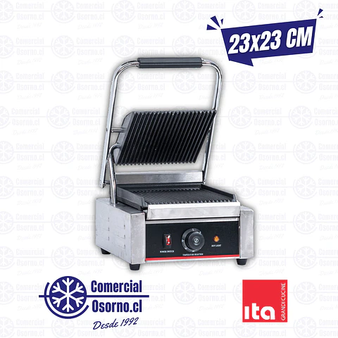 PLANCHA PANINI SIMPLE ITA 23X23CM