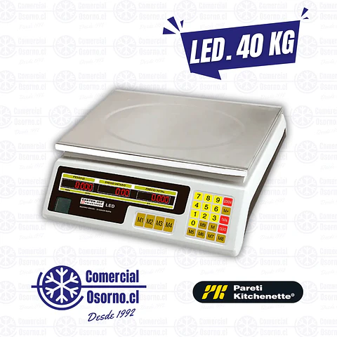 BALANZA LED 40KG