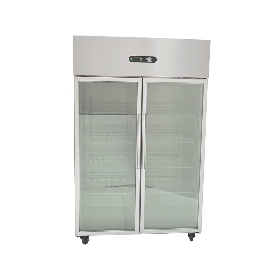 CONGELADOR VERTICAL 1000LTS. 2 PUERTAS VIDRIO MAIGAS 2