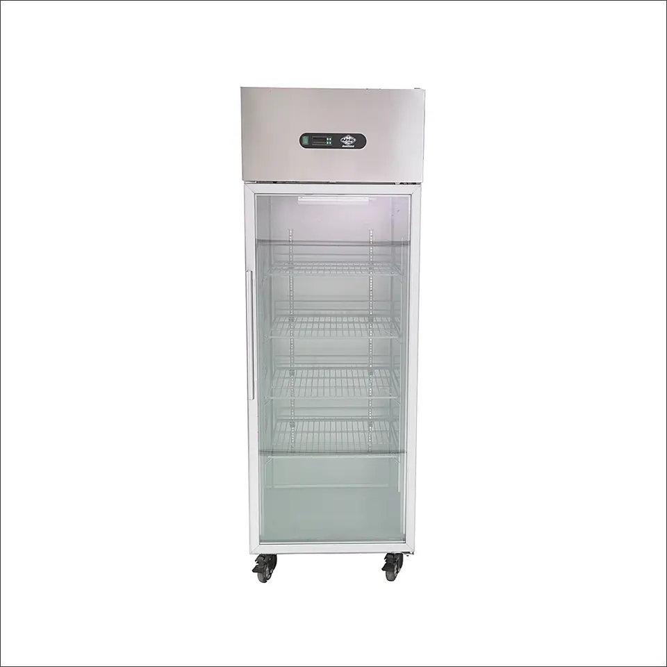 REFRIGERADOR VERTICAL 500LTS. 1 PUERTA VIDRIO MAIGAS 2