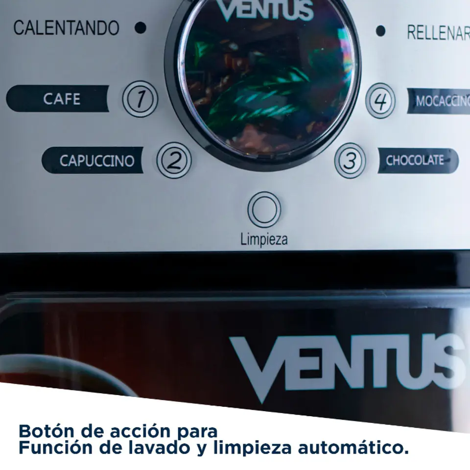 MÁQUINA DE CAFE VENTUS + 4 CAFES 1KG C/U GAIA4 5
