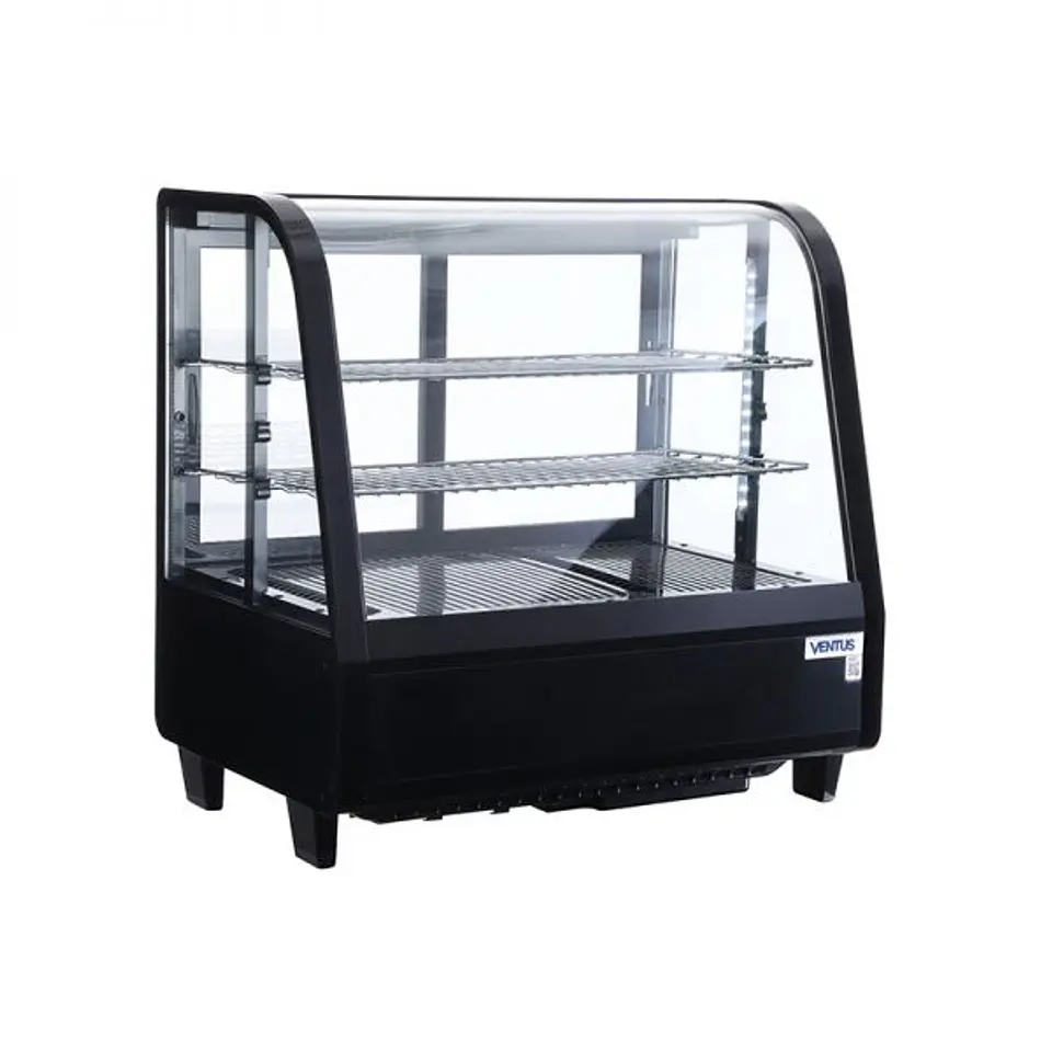 VITRINA PASTELERA SOBREMESÓN VENTUS (NEGRA) 3