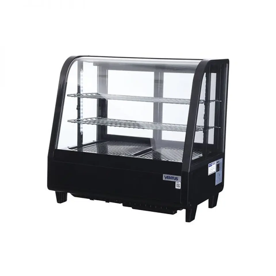 VITRINA PASTELERA SOBREMESÓN VENTUS (NEGRA) 4