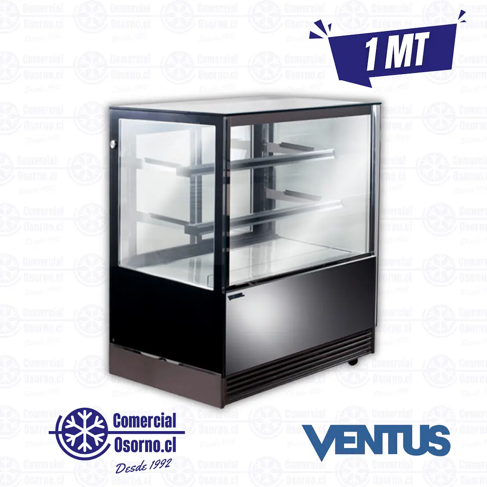 VITRINA PASTELERA 1MT RECTA VENTUS 1