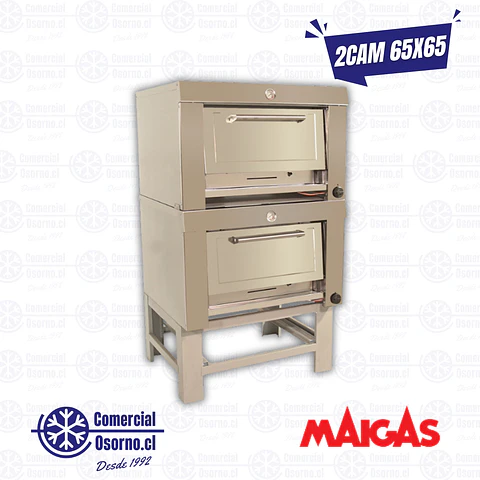 HORNO MAIGAS 2 CÁMARAS 65X65CM