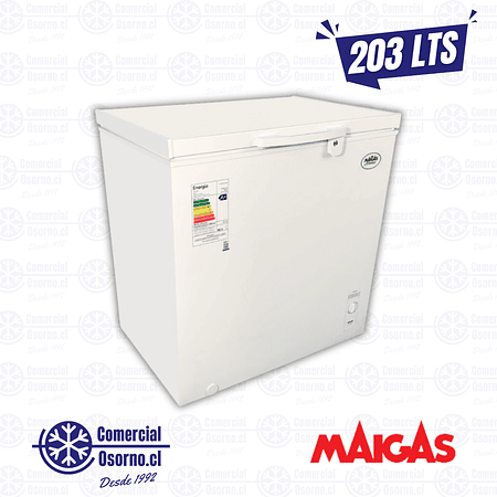 CONGELADOR TAPA DURA MAIGAS 203LTS