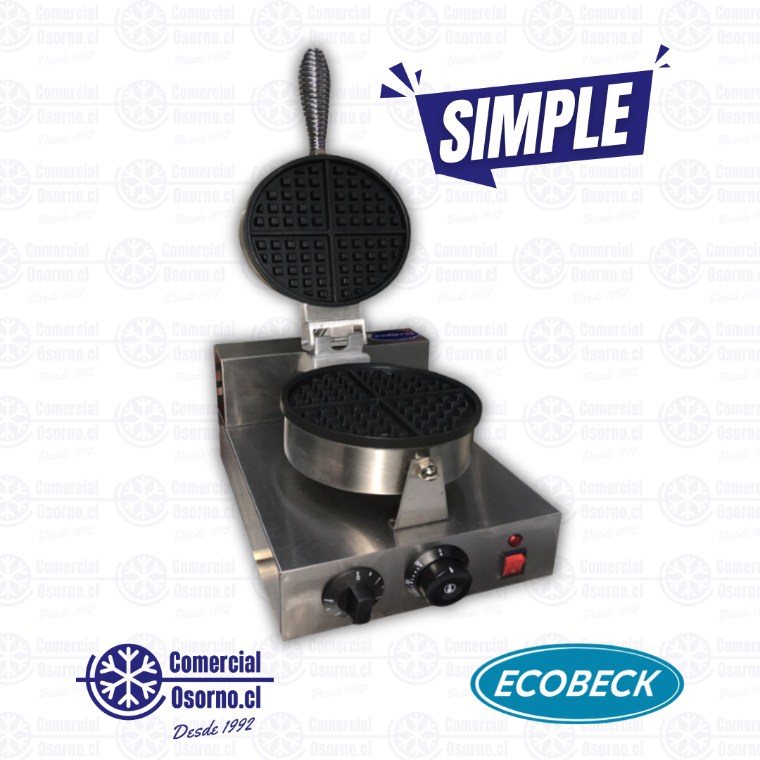 WAFFLERA ELÉCTRICA SIMPLE