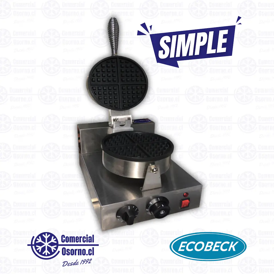 WAFFLERA ELÉCTRICA SIMPLE 1