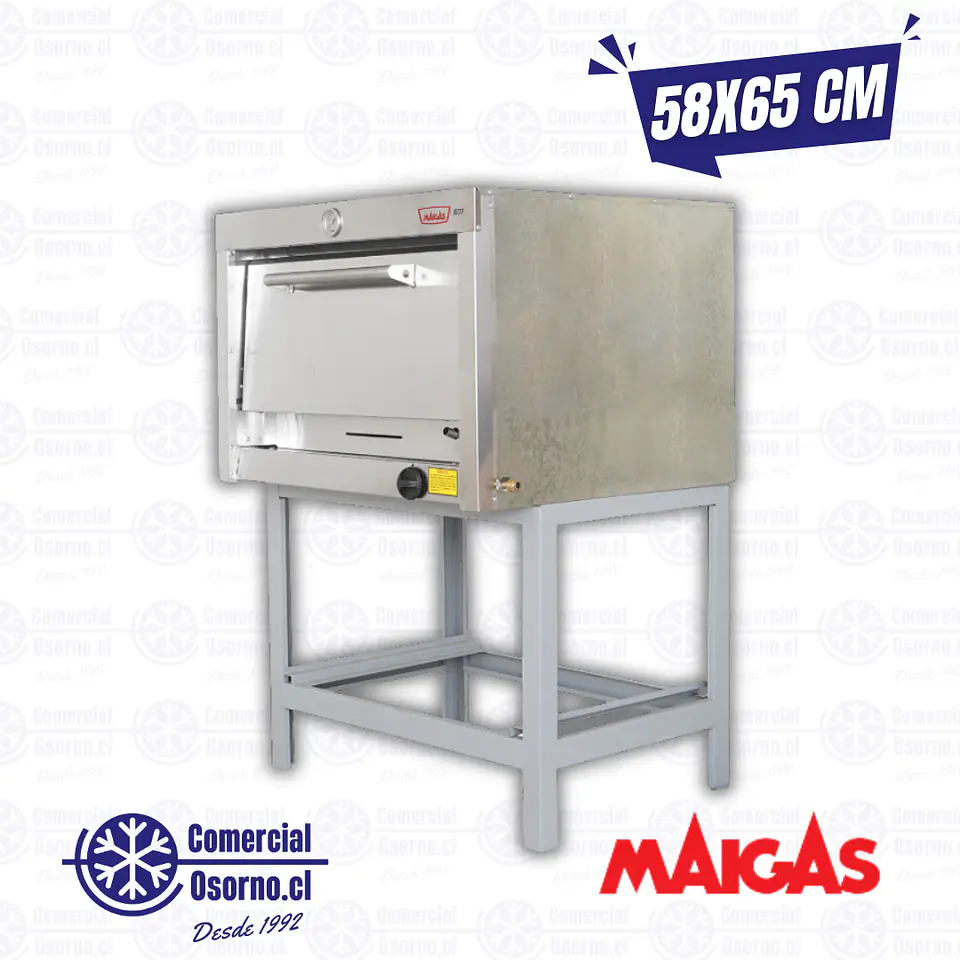 HORNO ECO MAIGAS 1 CÁMARA 58X65CM 1