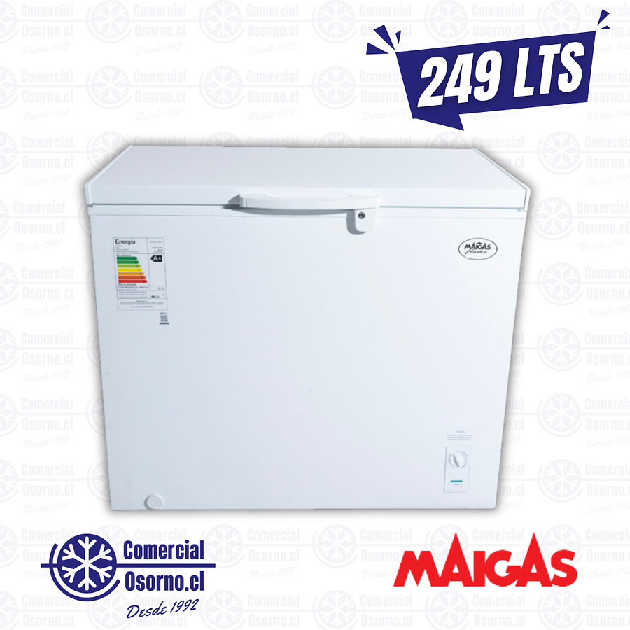 CONGELADOR TAPA DURA MAIGAS 249LTS